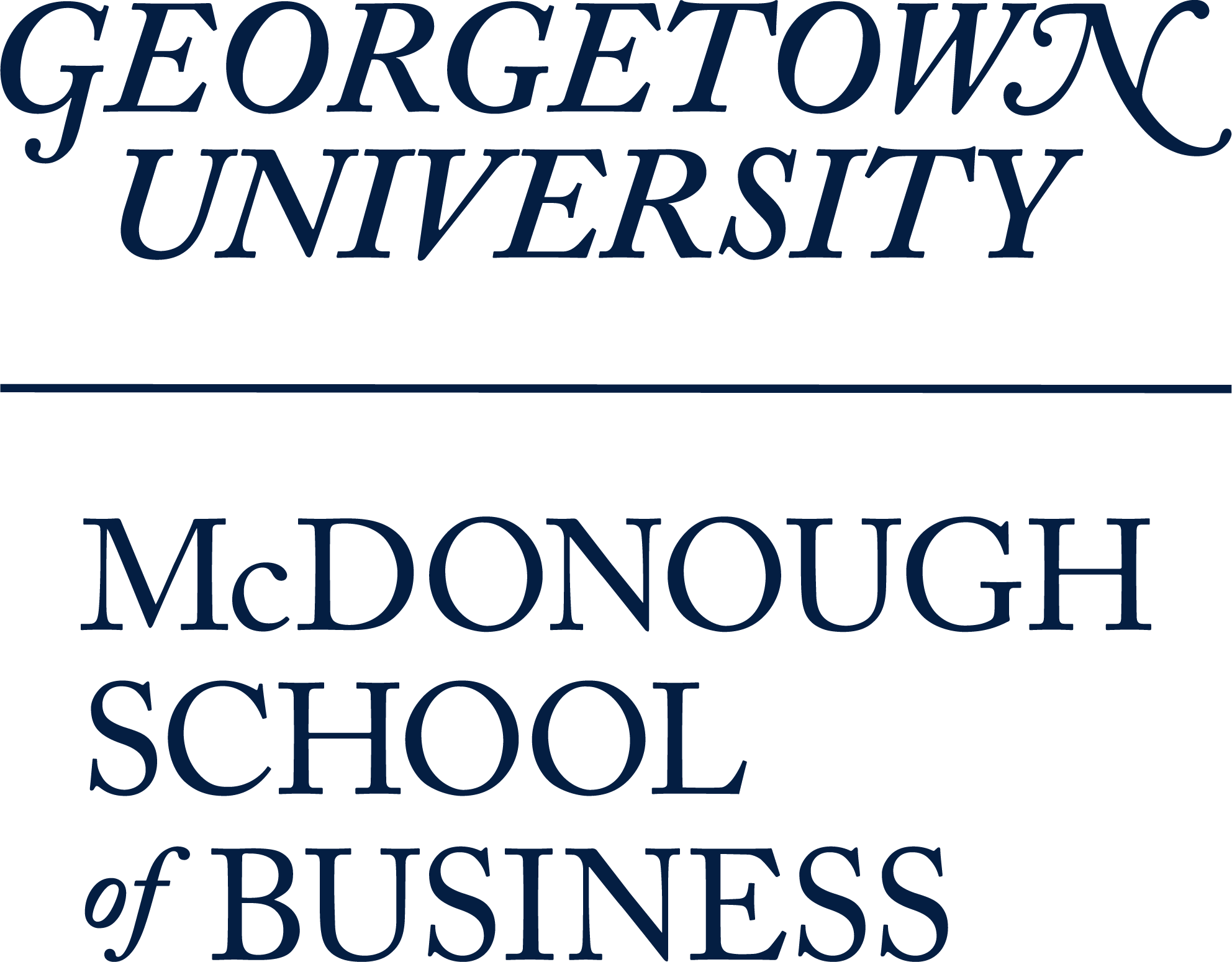 Georgetown University (McDonough School of Business)